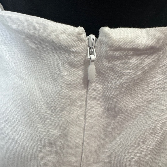 Aritzia Sunday Best Monday Strappy Back Dress White - Picture 9 of 11